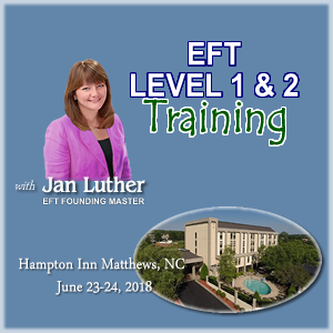 EFT Level 1 and Level 2 Training with Jan Luther, EFT Founding Master