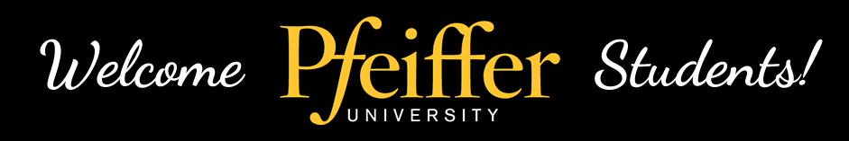 Welcome Pfeiffer University Students