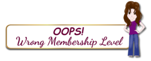 Wrong Membership Level